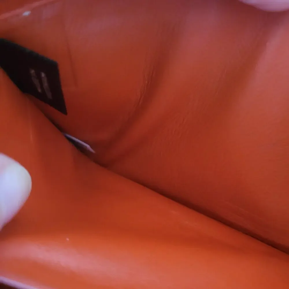 Coach Leather Wallet Solid Red‎ Zip Around Large Clutch Geniue Smooth Leather